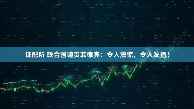 证配所 联合国谴责菲律宾：令人震惊，令人发指！